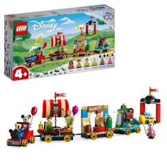 -LEGO® Disney 43212 Le Train en Fête Disney, Jouet avec Mickey et Minnie, 100e Anniversaire Disney