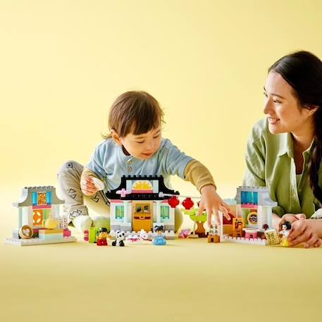 LEGO® DUPLO 10411 Découvrir la Culture Chinoise, Jouet Éducatif, Panda, Briques, Enfants 2 Ans BLANC 6 - vertbaudet enfant 