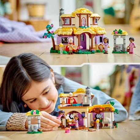 LEGO® Disney Wish 43231 La Chaumière d’Asha, Maison de Poupées avec Mini Poupées Asha, Sakina et Sabino et Figurine Star BLANC 6 - vertbaudet enfant 