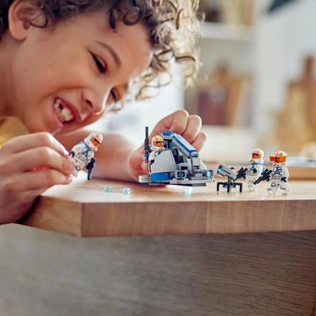 LEGO® Star Wars 75359 Pack de Combat des Clone Troopers de la 332e Compagnie d’Ahsoka, Jouet avec Véhicule Speeder BLANC 5 - vertbaudet enfant 