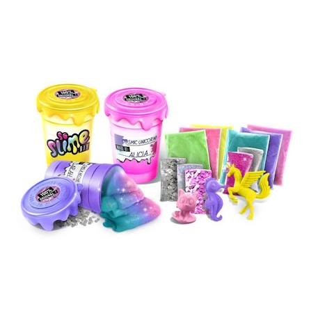 Loisirs créatifs - CANAL TOYS - Slime Vanity - Paillettes & Confettis - Figurine Surprise - 6 ans et + BLEU 3 - vertbaudet enfant 