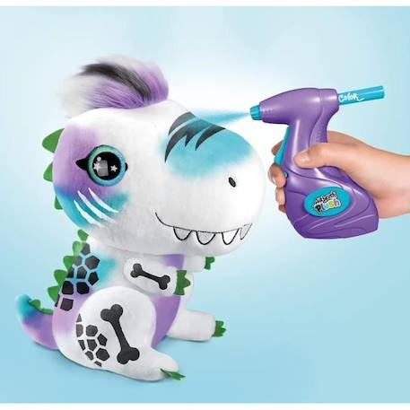 Peluche à colorier - Canal Toys - Air brush dino - Multicolore - 6 ans - Enfant BLANC 3 - vertbaudet enfant 