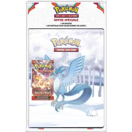 Cartes Pokémon - Pack Portfolio 180 + Booster EV03 - ASMODEE - Pour Enfant à partir de 6 ans - Orange et bleu ORANGE 5 - vertbaudet enfant 