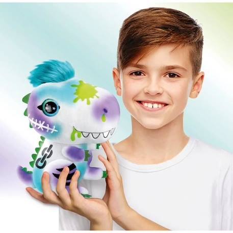 Peluche à colorier - Canal Toys - Air brush dino - Multicolore - 6 ans - Enfant BLANC 6 - vertbaudet enfant 