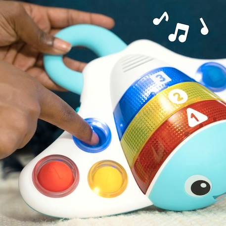 BABY EINSTEIN Ocean Explorers Pop & Explore jouet musical, 6 boutons poussoirs, dès 6 mois BLANC 6 - vertbaudet enfant 