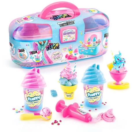 Canal Toys - Slime Fluffy Case - Fabrique ta Slime Fluffy DIY et range tes shakers - dès 6 ans - SSC206 ROSE 1 - vertbaudet enfant 
