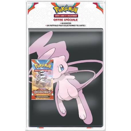 Cartes Pokémon - Pack Portfolio 180 + Booster EV03 - ASMODEE - Pour Enfant à partir de 6 ans - Orange et bleu ORANGE 2 - vertbaudet enfant 
