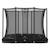 BERG - Ultim Favorit trampoline InGround 280 cm black+ Safety Net Comfort NOIR 1 - vertbaudet enfant 
