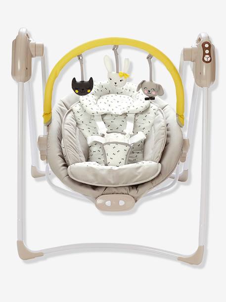 Balancelle avec arche de jeux Babyswing gris 3 - vertbaudet enfant 