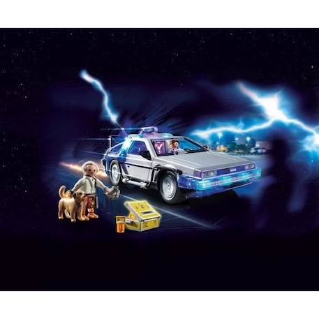 PLAYMOBIL - Retour vers le Futur - DeLorean - Classic Cars GRIS 3 - vertbaudet enfant 