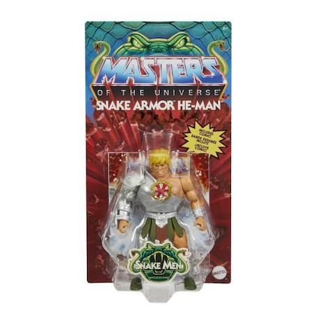 Figurine Masters Of Universe Musclor Origins à Fonctions - Mattel - Figurines - 14cm - 6 Ans Et + GRIS 2 - vertbaudet enfant 
