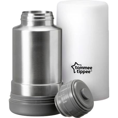 Tommee Tippee Closer To Nature Thermos Chauffe Biberon Voyage GRIS 1 - vertbaudet enfant 