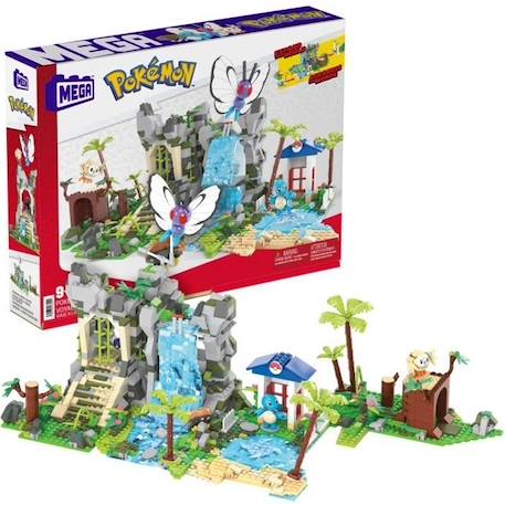 Mega Construx - Pokémon - Expédition dans la Jungle - jouet de construction - 7 ans et + VERT 1 - vertbaudet enfant 