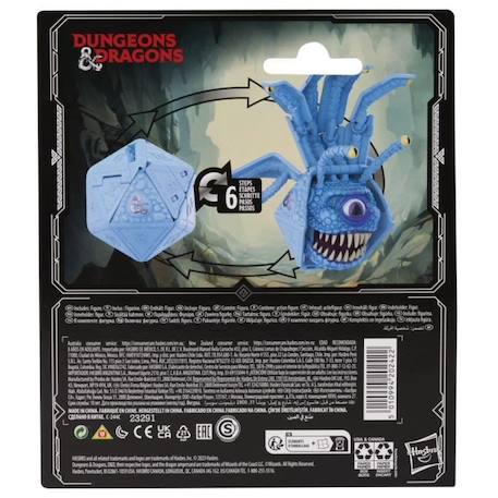 Figurine de collection tyrannœil bleu convertible en d20 géant D&D Dungeons & Dragons BLEU 5 - vertbaudet enfant 