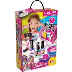 Jouet-Activités artistiques et musicales-Loisirs créatifs-Vernis à ongles Barbie nail art color qui change de couleur - Lisciani