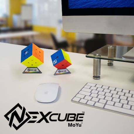 Puzzle Cube Nexcube 3x3 + 2x2 Classic - MoYu - Multicolore - Extérieur - Neuf BLEU 6 - vertbaudet enfant 