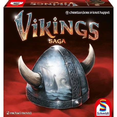 Jeu de société - SCHMIDT SPIELE - Vikings Saga VF - Mythologie nordique - 60 min ROUGE 1 - vertbaudet enfant 