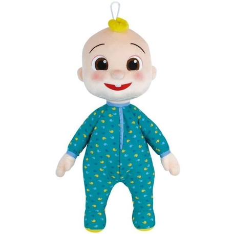 Jemini cocomelon peluche range pyjama bebe jj +/- 50 cm BLEU 1 - vertbaudet enfant 