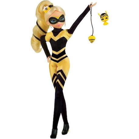 Miraculous Ladybug - Poupée mannequin 26 cm : Queen Bee - BANDAI JAUNE 3 - vertbaudet enfant 