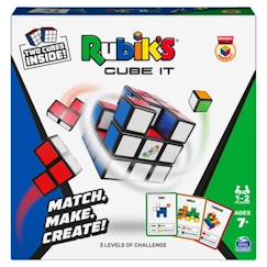 Jouet-Rubik's Cube - Jeu de Rapidité - Rubik's Cube It - 54 Cartes Incluses - 1 à 2 Joueurs - Dès 7 ans