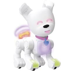 Jouet-Jeux éducatifs-Robot chien interactif - LANSAY - DOG-E - Blanc - Pour enfant à partir de 6 ans - Batterie