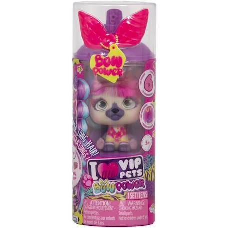 Mini poupée VIP Pets IMC TOYS - Bow Power - Natty ROSE 1 - vertbaudet enfant 