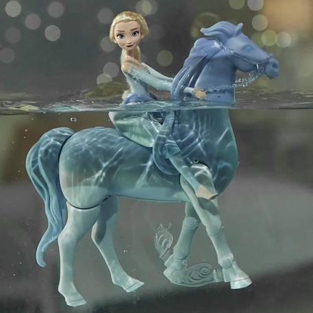 DISNEY LA REINE DES NEIGES 2 - Elsa et Nokk interactif - Poupées pour enfants inspirées du film BLEU 5 - vertbaudet enfant 
