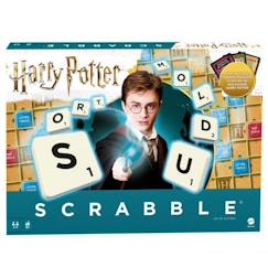 Jouet-Mattel Games - Scrabble Harry Potter - Jeu de société et de lettres - 2 à 4 joueurs - Dès 10 ans