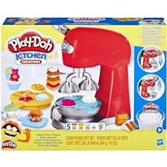 -Play-Doh Kitchen Creations, Robot pâtissier, jouet de pâte à modeler avec accessoires de cuisine factices