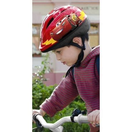 Casque ajustable CARS - STAMP - Taille S - Pour enfant à partir de 3 ans - Garantie 2 ans ROUGE 3 - vertbaudet enfant 