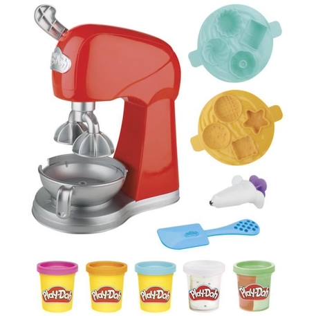 Play-Doh Kitchen Creations, Robot pâtissier, jouet de pâte à modeler avec accessoires de cuisine factices JAUNE 2 - vertbaudet enfant 