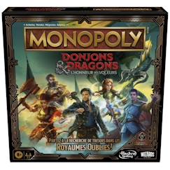 Jouet-Monopoly D&D le film - Jeu de société - Donjons & Dragons