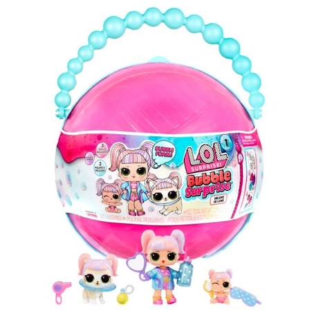 L.O.L. Surprise Bubble Surprise Deluxe - 3 figurines + accesoires BLANC 1 - vertbaudet enfant 