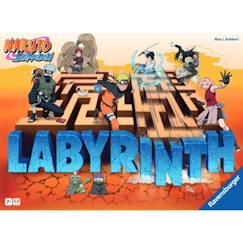 Jouet-Jeux de société-Jeux classiques et de réflexion-Labyrinthe Naruto - jeux de société - Naruto Shippuden - Dès 7 ans - Ravensburger