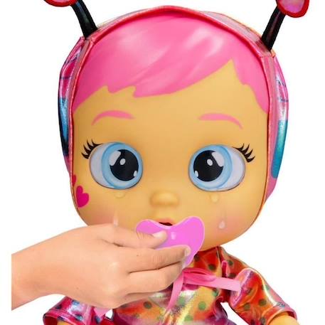 Poupon Cry Babies Stars - Lady - IMC TOYS - 911383 - 30cm - Etoiles LED - Fonctions de pleurs - Rose ROSE 5 - vertbaudet enfant 