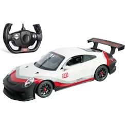 Jouet-Véhicule radiocommandé Porsche 911 GT3 Cup MONDO MOTORS 1:14ème avec effets lumineux