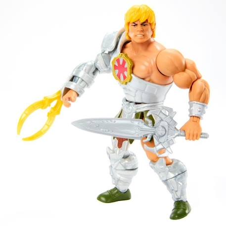 Figurine Masters Of Universe Musclor Origins à Fonctions - Mattel - Figurines - 14cm - 6 Ans Et + GRIS 3 - vertbaudet enfant 