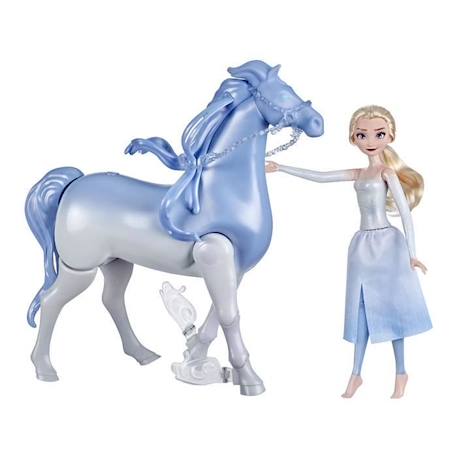 DISNEY LA REINE DES NEIGES 2 - Elsa et Nokk interactif - Poupées pour  enfants inspirées du film bleu - Hasbro