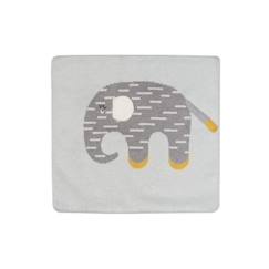 Linge de maison et décoration-Housse de coussin en coton motif éléphant