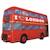 Puzzle 3D Bus londonien - Ravensburger - Véhicule 216 pièces sans colle - Dès 8 ans ROUGE 3 - vertbaudet enfant 
