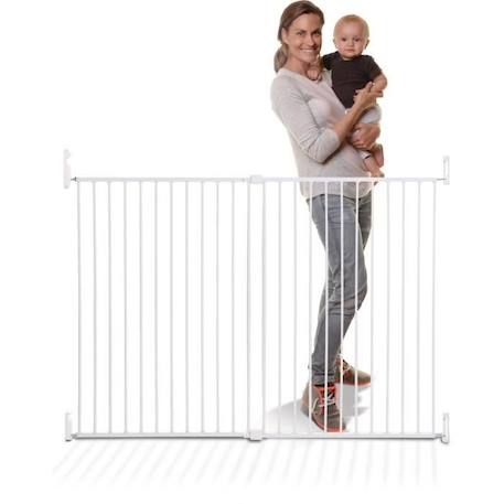 Dreambaby Barrière de sécurité Broadway Gro-Gate Extra-Large et Extra-Grande (pour 76 - 134 cm), blanc BLANC 5 - vertbaudet enfant 