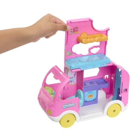 Barbie - Coffret Barbie Camping-Car de Chelsea - Poupée Mannequin - 3 ans et + BLANC 5 - vertbaudet enfant 