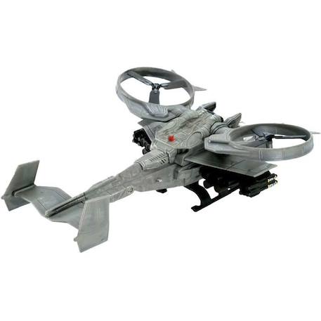 Figurine Avatar - Pilote & Hélicoptère AT-99 Scorpion Gunship - BANDAI GRIS 1 - vertbaudet enfant 