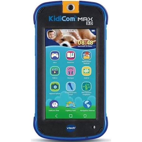 VTECH - Kidicom Max 3.0 - Portable enfant performant - 16 applications/jeux - 8 Go - Bleu BLEU 1 - vertbaudet enfant 