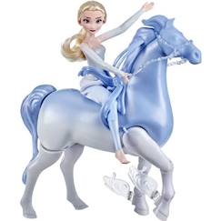 Jouet-Poupons et poupées-Poupons et accessoires-DISNEY LA REINE DES NEIGES 2 - Elsa et Nokk interactif - Poupées pour enfants inspirées du film