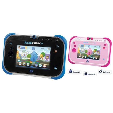 VTECH - Console Storio Max 2.0 5' Bleue - Tablette Éducative Enfant BLEU 3 - vertbaudet enfant 