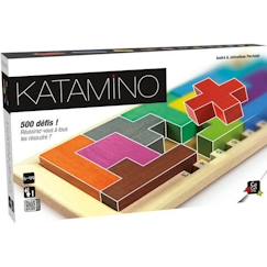 Jouet-Jeux de société-Jeux classiques et de réflexion-Jeu de casse-tête Katamino - GIGAMIC - Pour garçons et filles à partir de 6 ans - Multicolore
