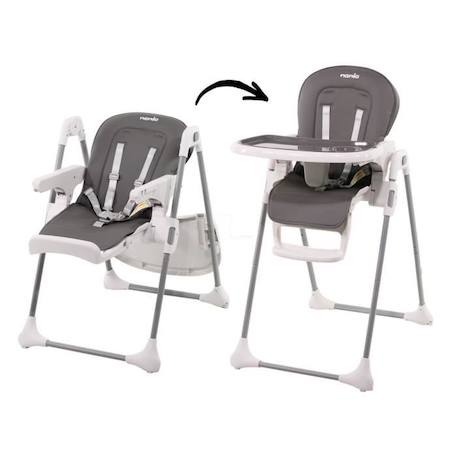 Chaise haute portable de voyage facile, Réglable, sûr, lavable, Housse de  siège de chaise haute pour enfant