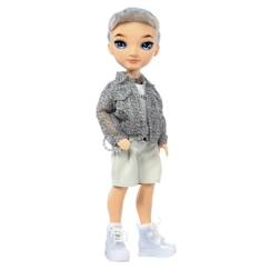 Rainbow High S23 Fashion Doll - Poupée 27 cm Aiden Russel (Amethyste) - 1 tenue, 1 paire de chaussures et des accessoires  - vertbaudet enfant