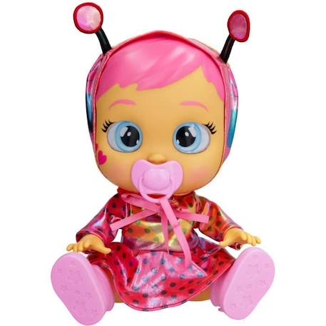 Poupon Cry Babies Stars - Lady - IMC TOYS - 911383 - 30cm - Etoiles LED - Fonctions de pleurs - Rose ROSE 6 - vertbaudet enfant 